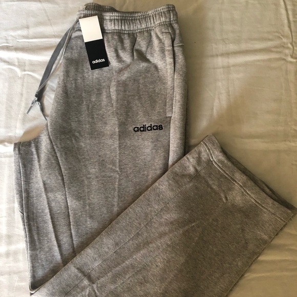 Adidas Men’s ESSENTIALS FLEECE PANTS - Picture 1 of 10